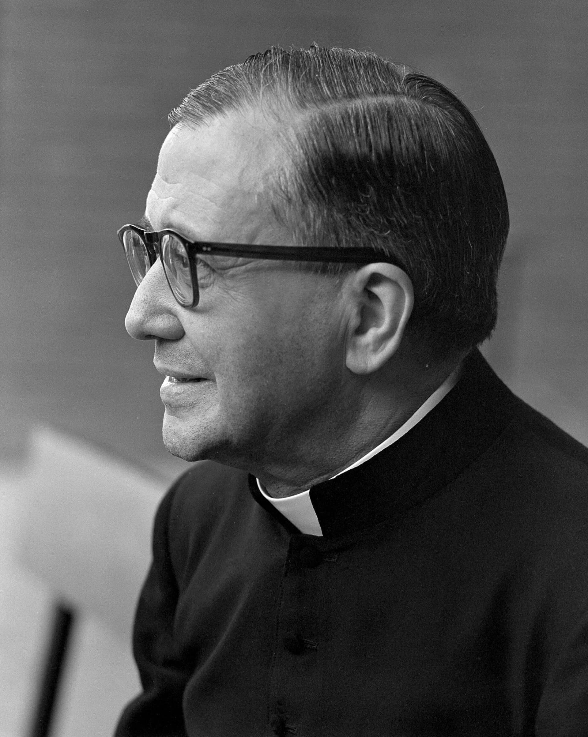 Retrato de São Josemaria Escrivá em 1966